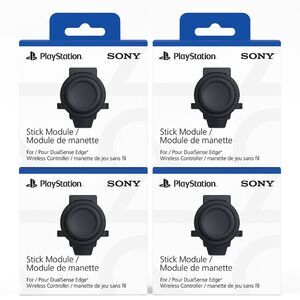 PlayStation Stick Module for DualSense Edge Wireless Controller - 4 Pack Bundle